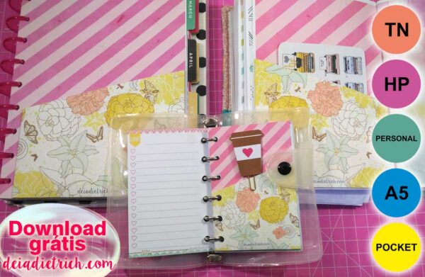 Bolso para seu planner - Imagem 1