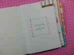 Caderno - Planner mensal para 1 ano