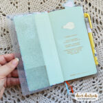 Capa para Hobonichi/Kinbor weeks - glitter - Imagem 4