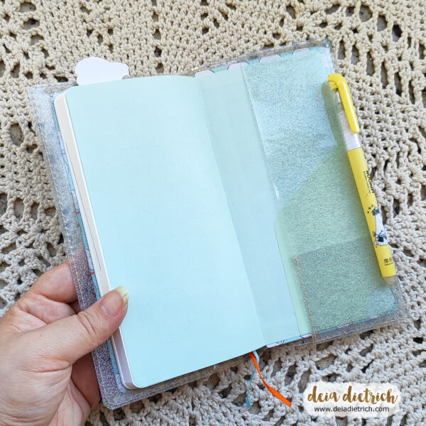 Capa para Hobonichi/Kinbor weeks - glitter - Imagem 5