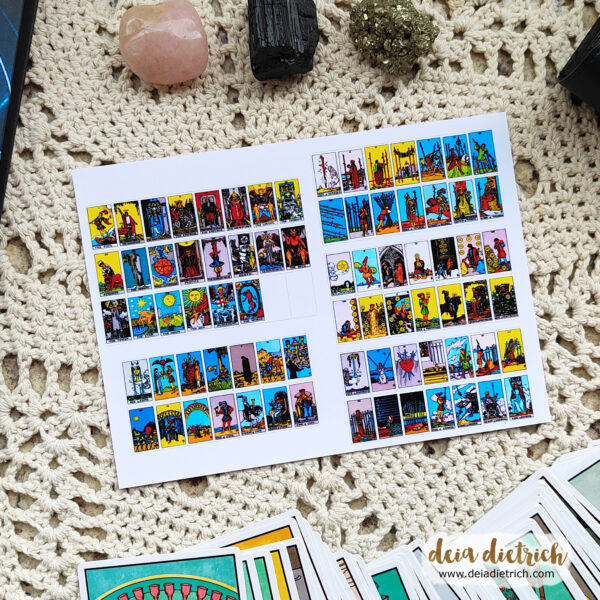 Adesivo Tarot - Rider Whaite - Imagem 1