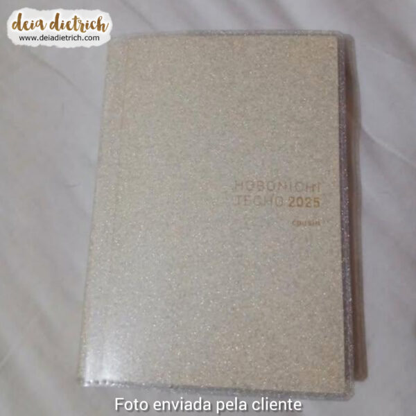 Capa para Hobonichi cousin / Kinbor A5 - glitter - Imagem 9