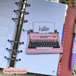 Die cut - máquina de escrever - Imagem 3