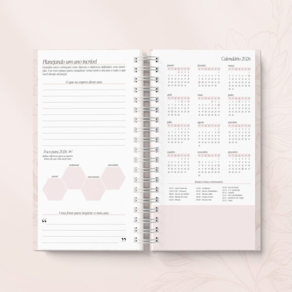 Planner 2026 SLIM datado - Imagem 3