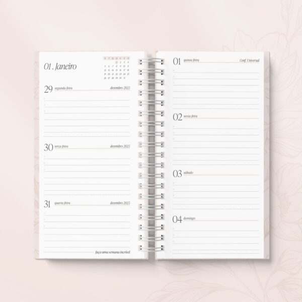 Planner 2026 SLIM datado - Imagem 9