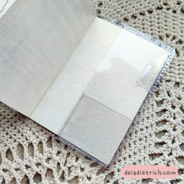 Capa para Kinbor/Hobonichi A6 - transparente - Imagem 2