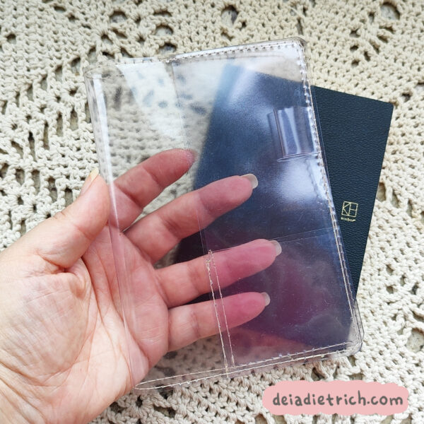 Capa para Kinbor/Hobonichi A6 - transparente - Imagem 1