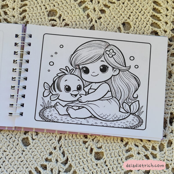 Livro de colorir - Princesas - Imagem 4