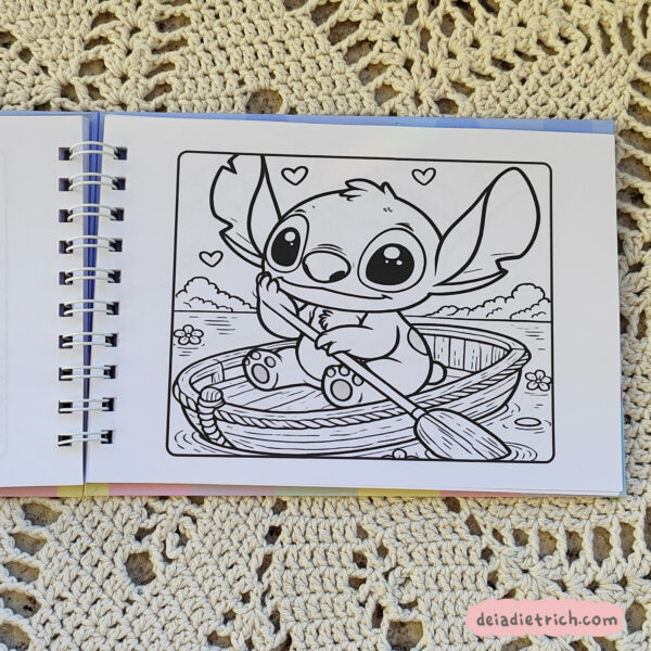 Livro de colorir - Stitch - Imagem 2