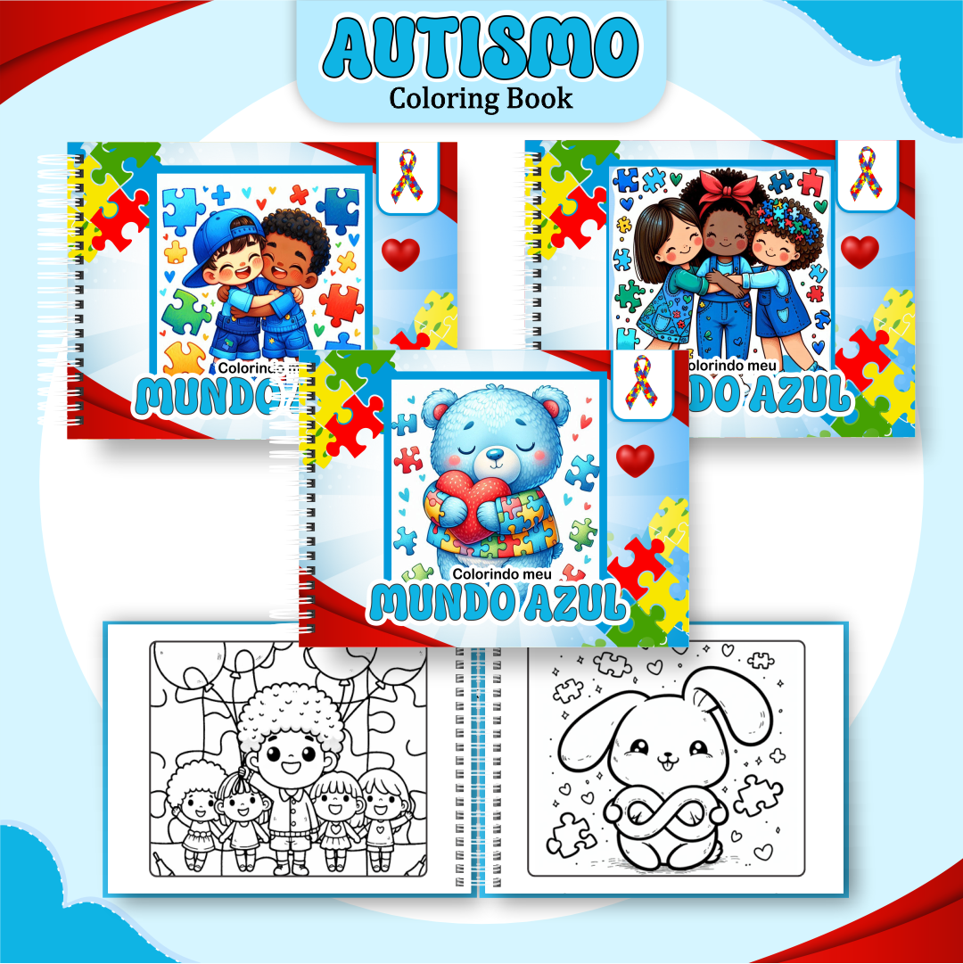 autismo Livro de colorir - Autismo - Imagem 1