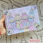 Livro de colorir - Labubu