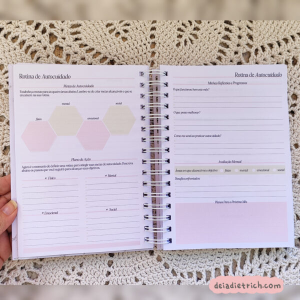Planner A5 - não datado - Imagem 2