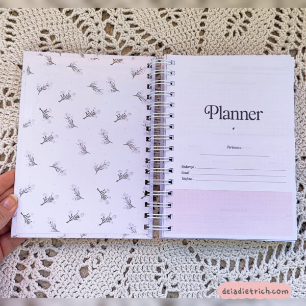 Planner A5 - não datado - Imagem 11