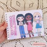 Livro de colorir - Menininhas