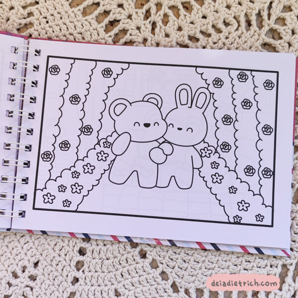 Livro de colorir - Namorados - Imagem 4