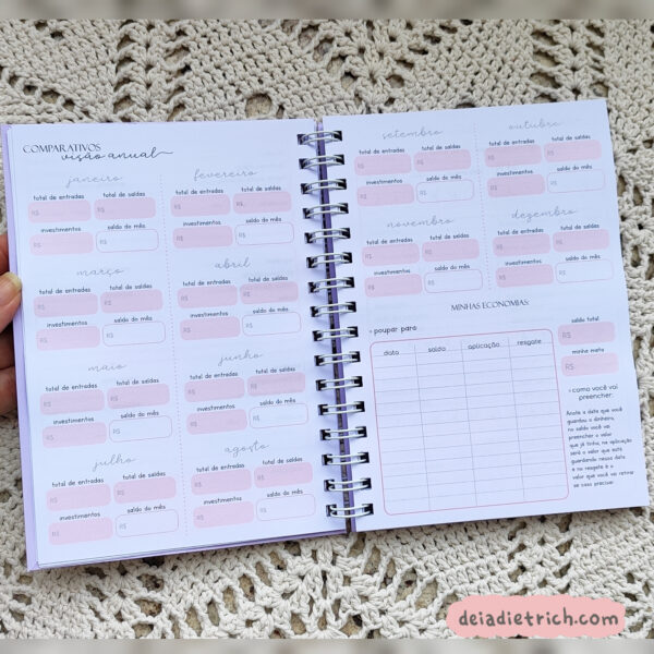 Planner Financeiro - 2025 - Imagem 4