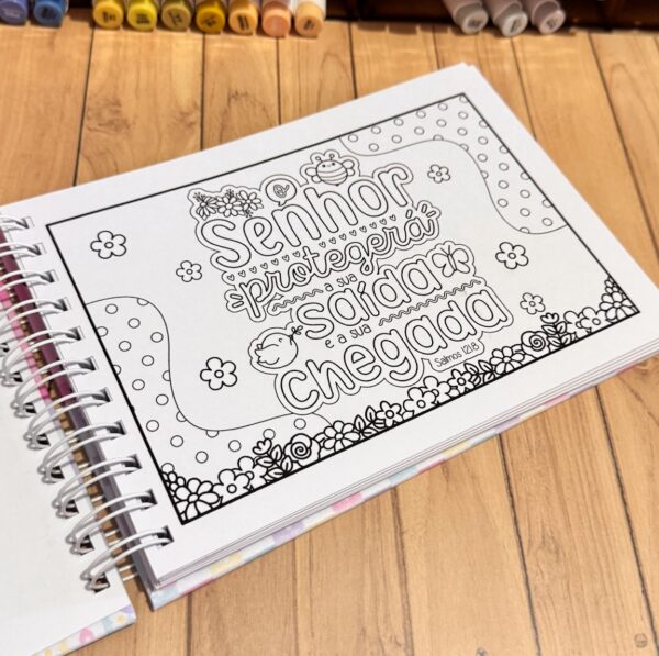 Livro de colorir - Versículos fofinhos - Imagem 6