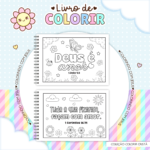 Livro de colorir - Versículos para colorir - Imagem 2