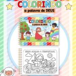 Livro de colorir - Colorindo a palavra de Deus - Imagem 11