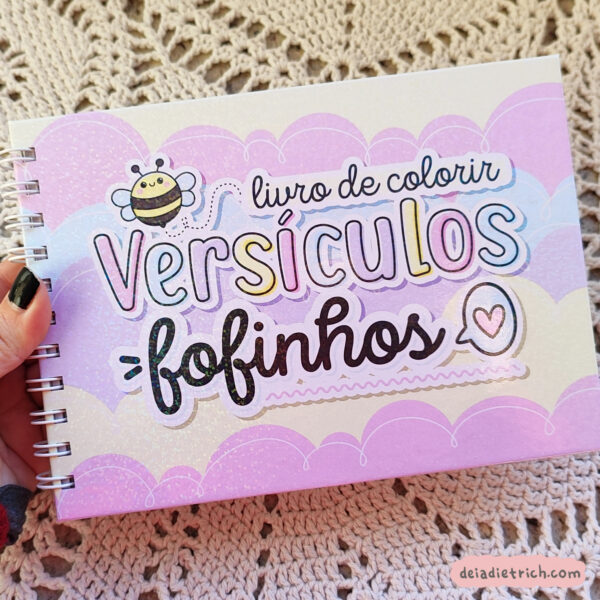 Livro de colorir - Versículos fofinhos - Imagem 1