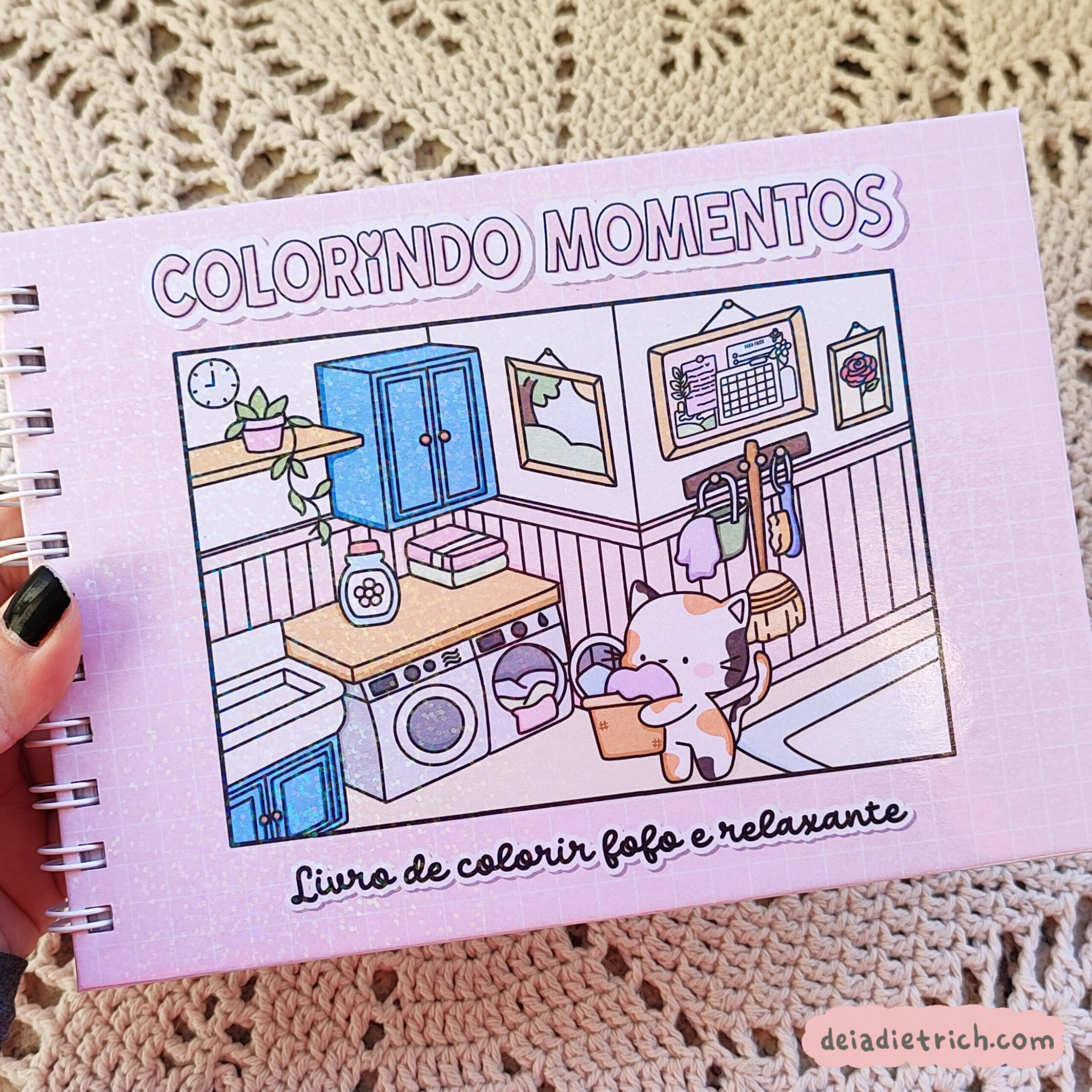 InShot_20250721_084719090 Livro de colorir - Colorindo momentos - Imagem 1