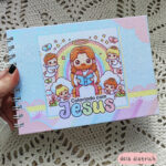 Livro de colorir - Colorindo com Jesus