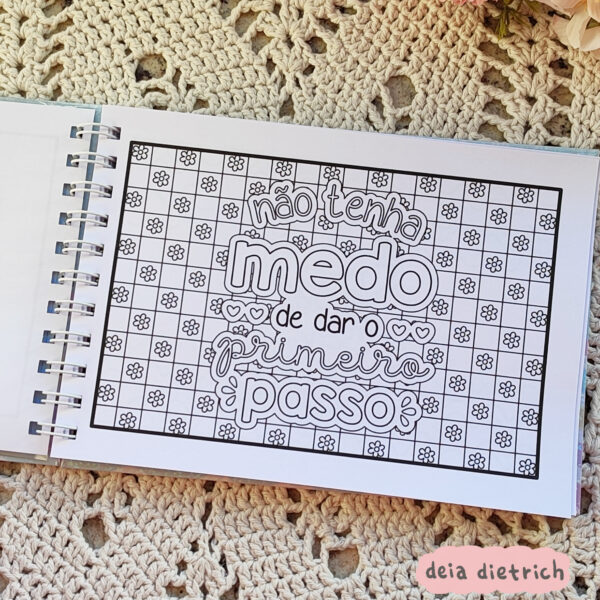 Livro de colorir - Frases fofinhas - Imagem 3
