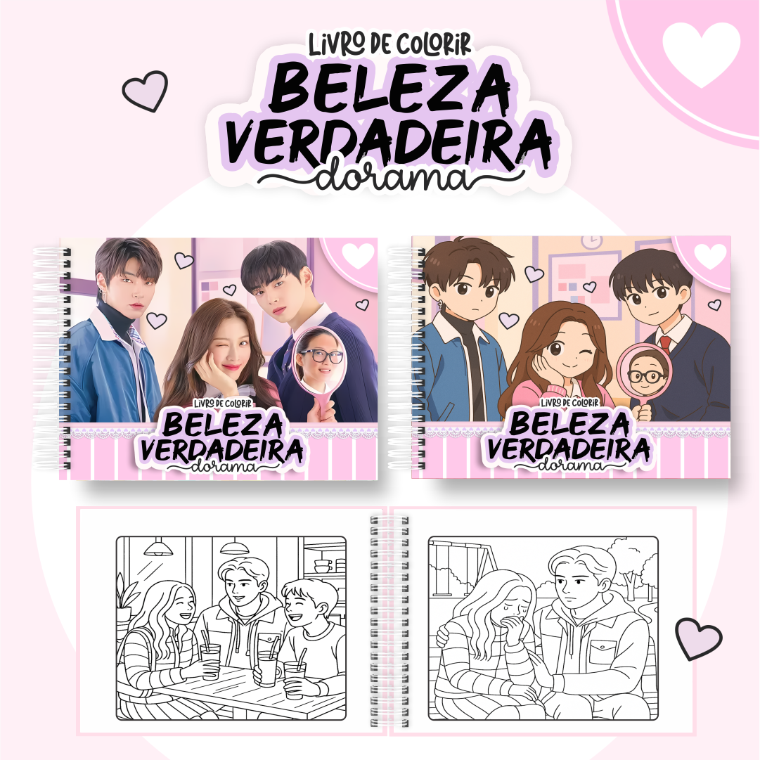 beleza verdadeira dorama Livro de colorir - Beleza verdadeira dorama - Imagem 1