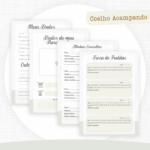 Coelho acampado - Caderneta de saúde, Livro do Bebê e Mesversário - Imagem 7