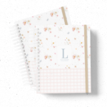Menina clean 4 - Caderneta de saúde e Livro do bebê com mesversário - Imagem 3