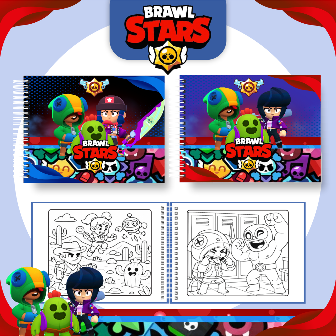 BRAWL STAR Livro de colorir - Brawl Stars - Imagem 1