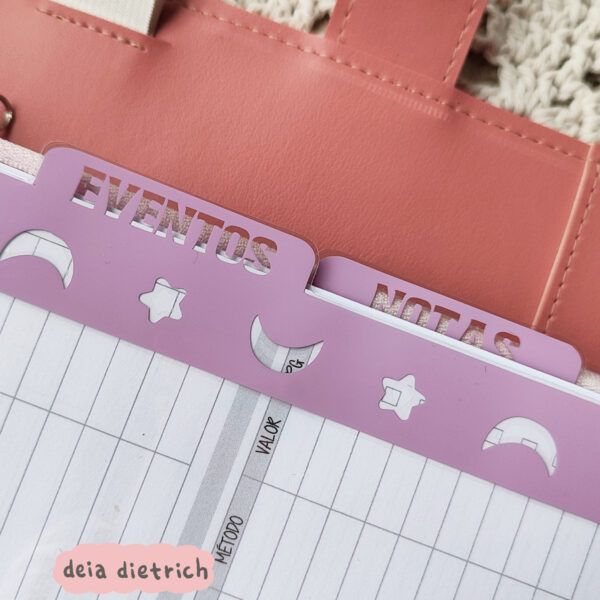 Divisórias Góticas com 4 abas - NOMES PERSONALIZADOS - Imagem 3