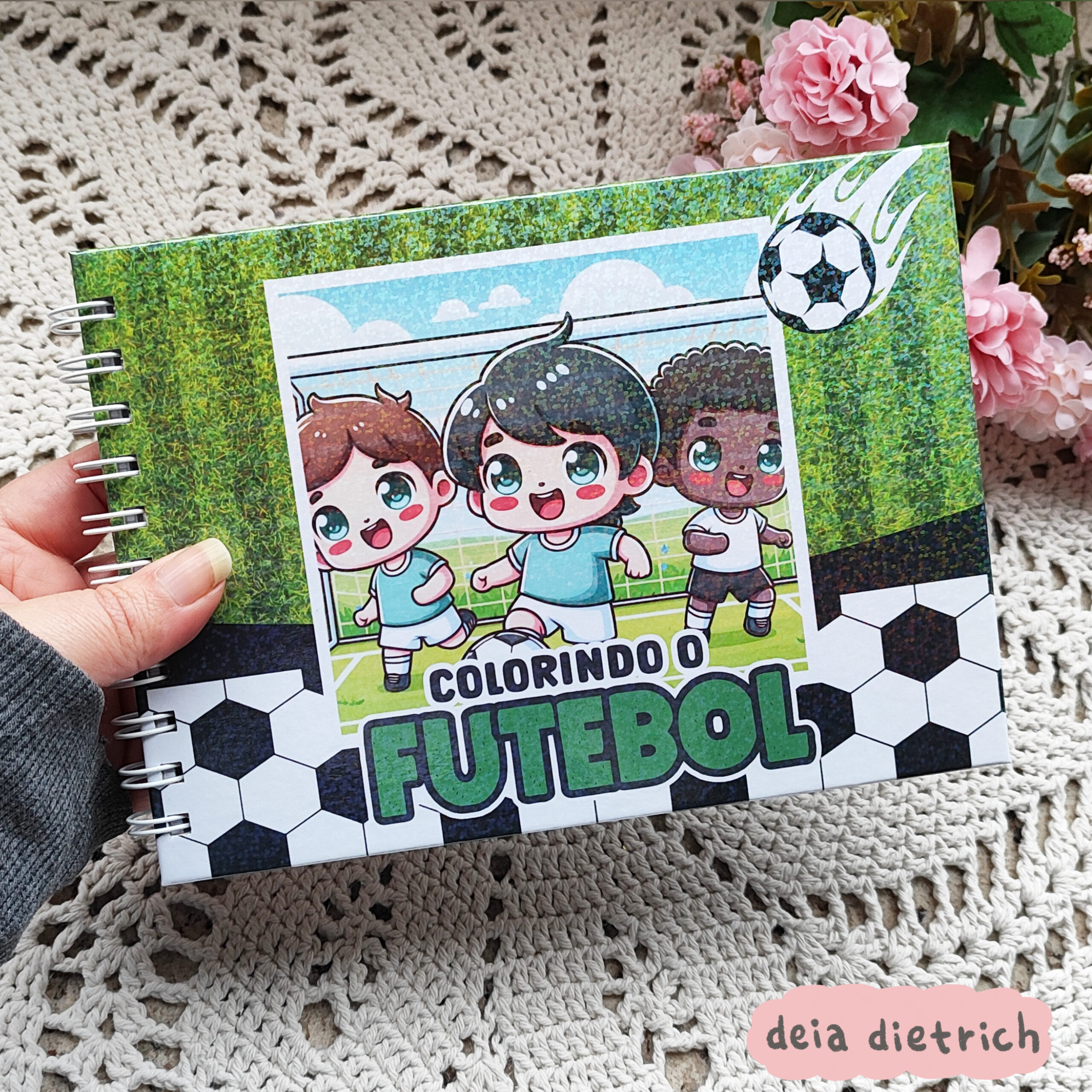 InShot_20250809_084835303 Livro de colorir - Futebol - Imagem 1