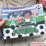 Livro de colorir - Futebol - Imagem 8