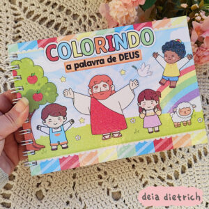 Livro de colorir - Colorindo a palavra de Deus