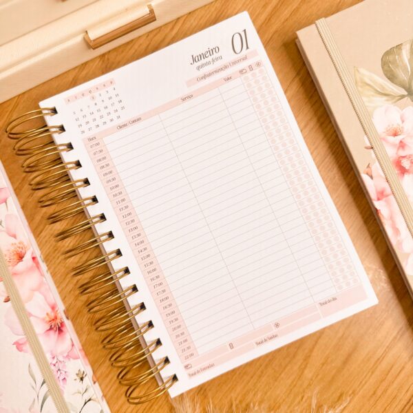 Planner AGENDAMENTOS 2026 - vários profissionais - Imagem 19