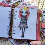 Marcador - Halloween girl