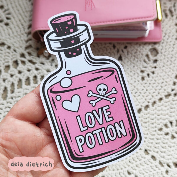 Die cut - love potion - Imagem 1