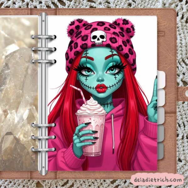 Dashboard - Halloween girl make - Imagem 1
