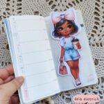 Marcador - Menina negra 1