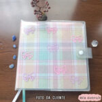 Capa para caderneta - 20x20cm em plástico - Imagem 3