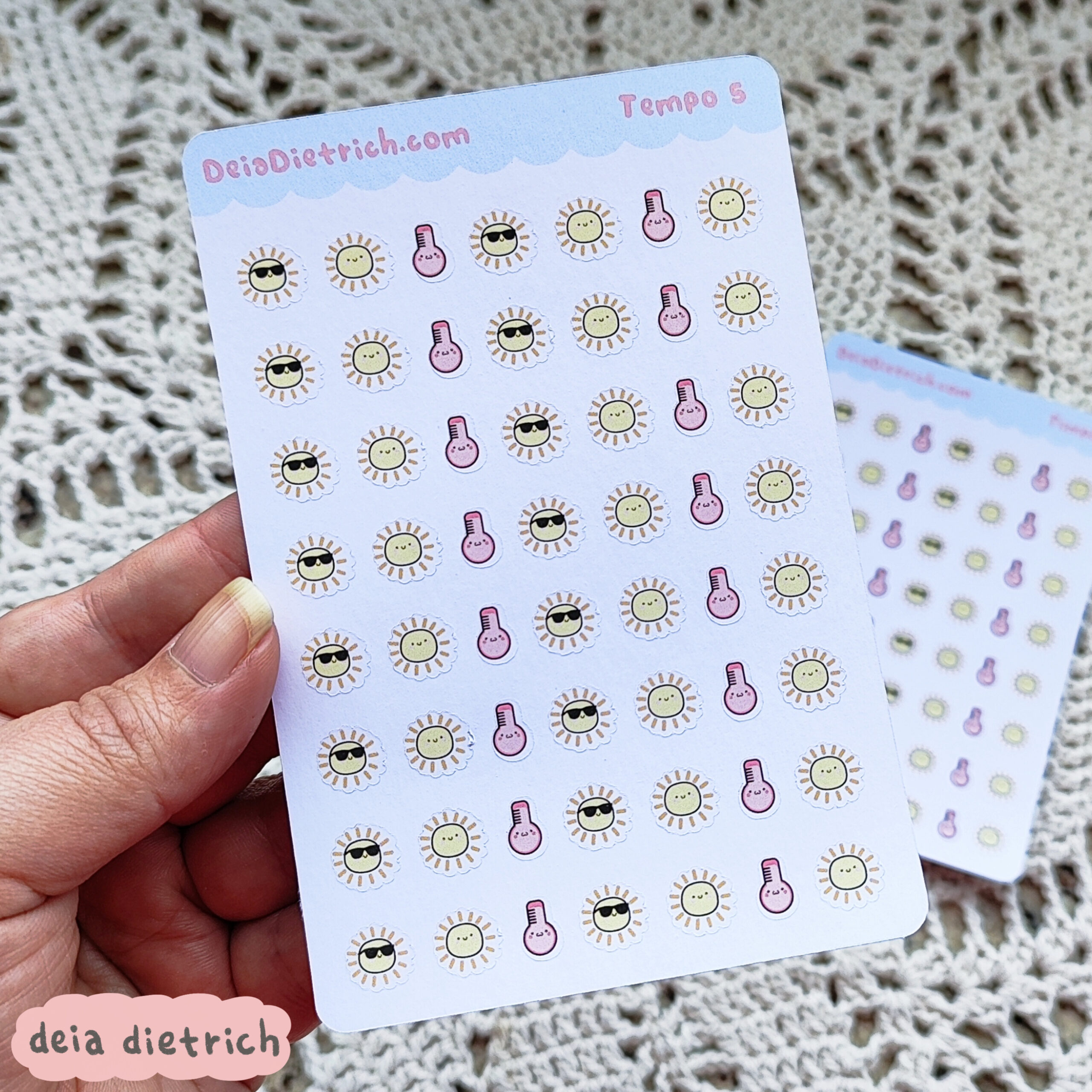 InShot_20251028_111800866 Adesivo Tempo 5 - calor - Imagem 1