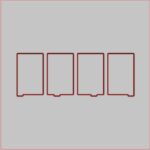 Divisórias com 4 abas - borda abas inferiores - Imagem 2