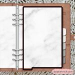 Divisórias com 4 abas - borda abas inferiores