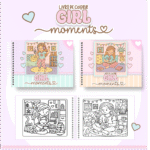 Livro de colorir - Girl moments - Imagem 2