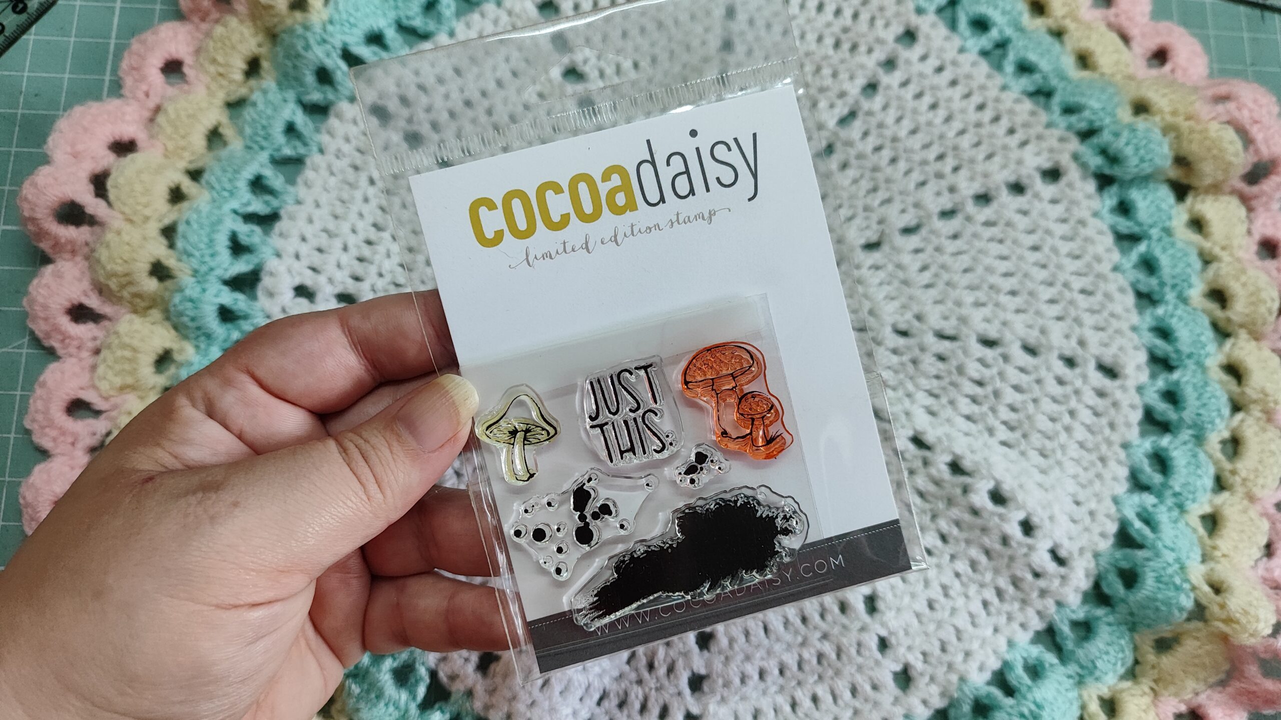 IMG_20260210_081636 Clear stamp Cocoa Daisy - cogumelos - Imagem 1