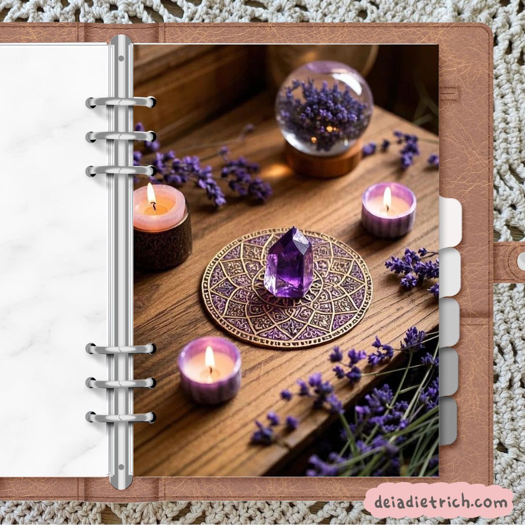 cristal lavanda Dashboard - Cristal lavanda - Imagem 1