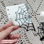 Divisórias com 4 abas - Halooween teia - Imagem 6